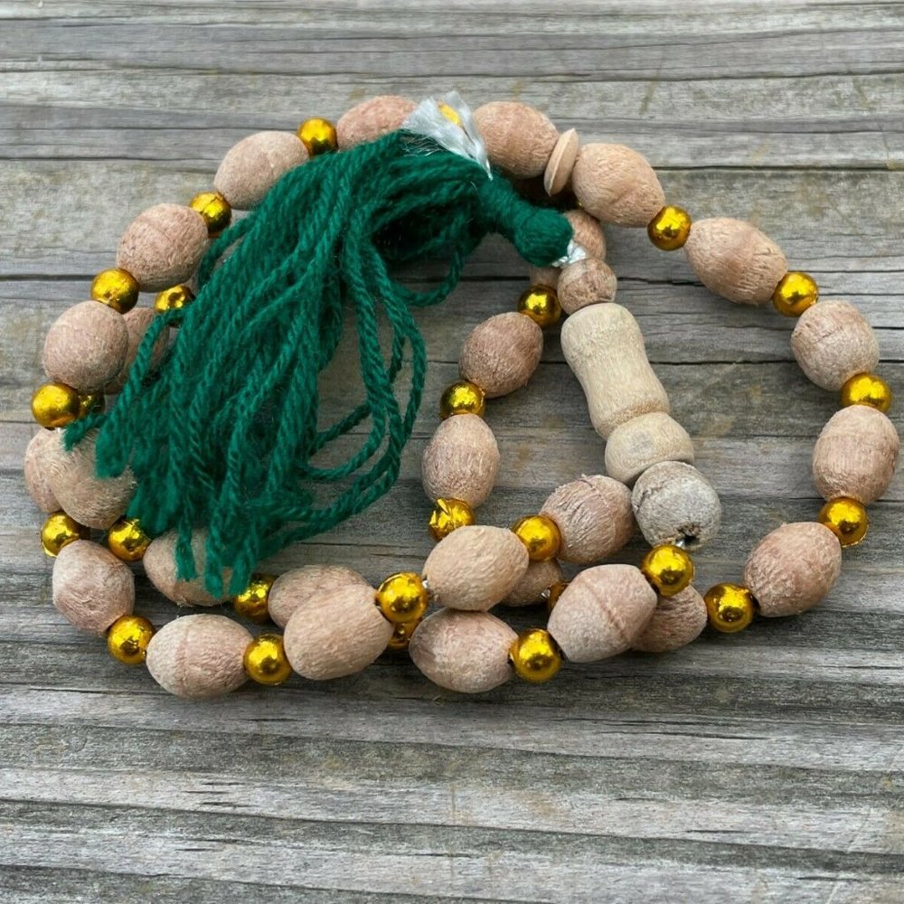 Lot of 3 Tasbeeh Prayer Beads Real Wood Handmade Religious Muslim Pray Beads - Picture 4 of 12